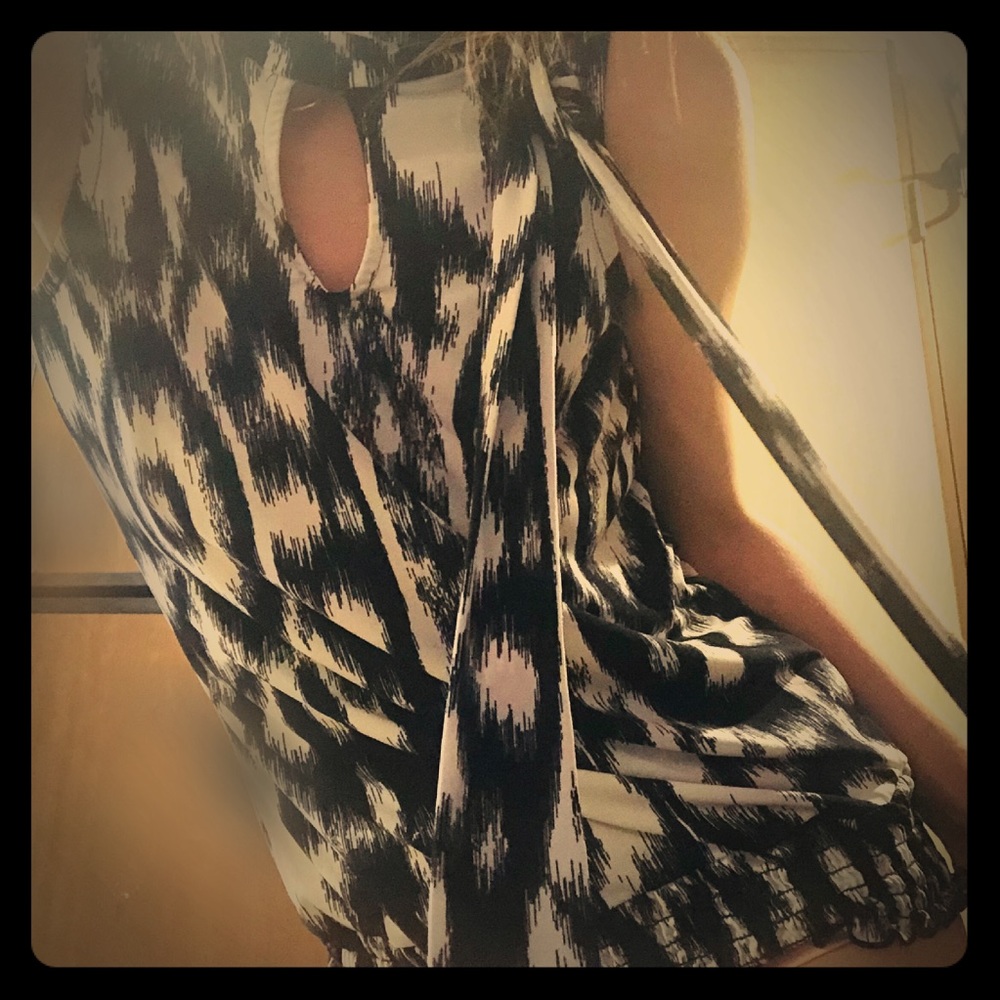 B&W Blouse by Susan Lawrence